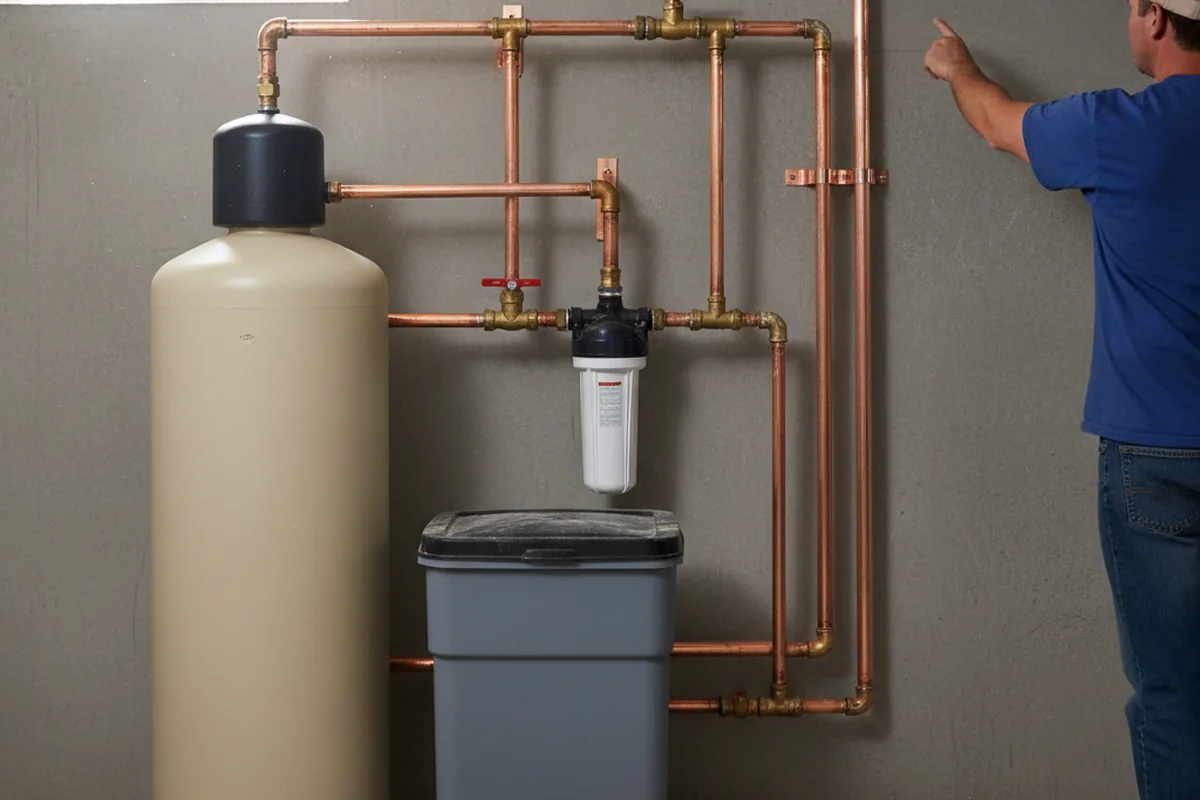 Whole-house water treatment system installed in Coweta